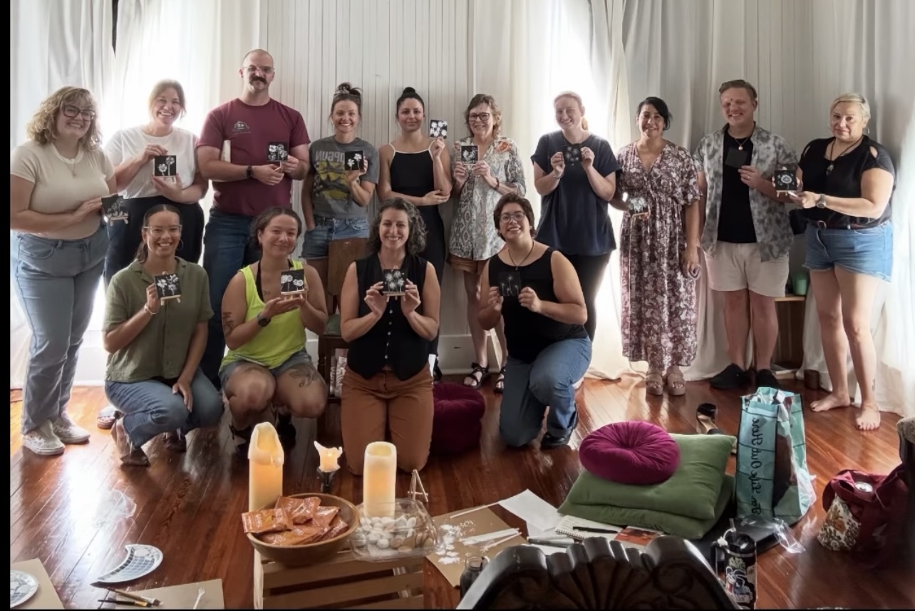 Pictures from July. Sunny river days, book club space, garden pics and more...