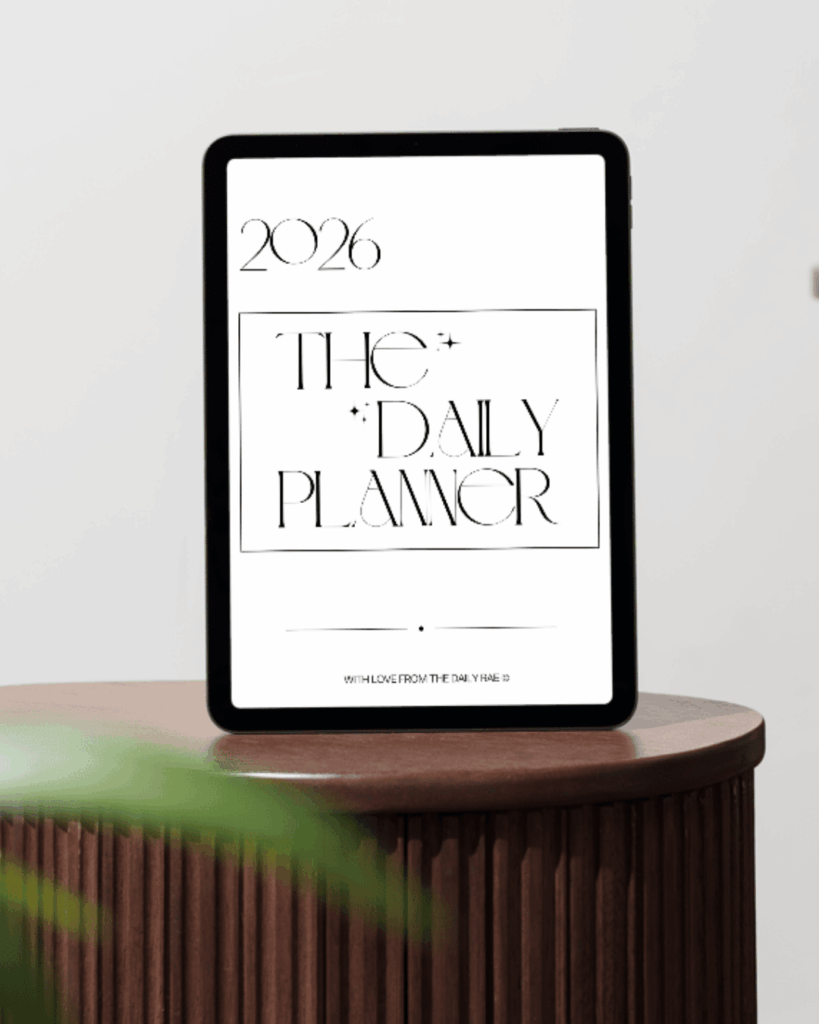 The Daily Rae's 2026 Digital Planner - With Lunar Cycles